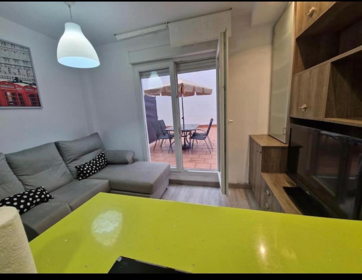 Apartamento Con Terraza Y Parking Gijón Habitación foto